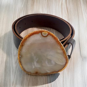 Agate Slice Belt - Etsy Australia display picture 1