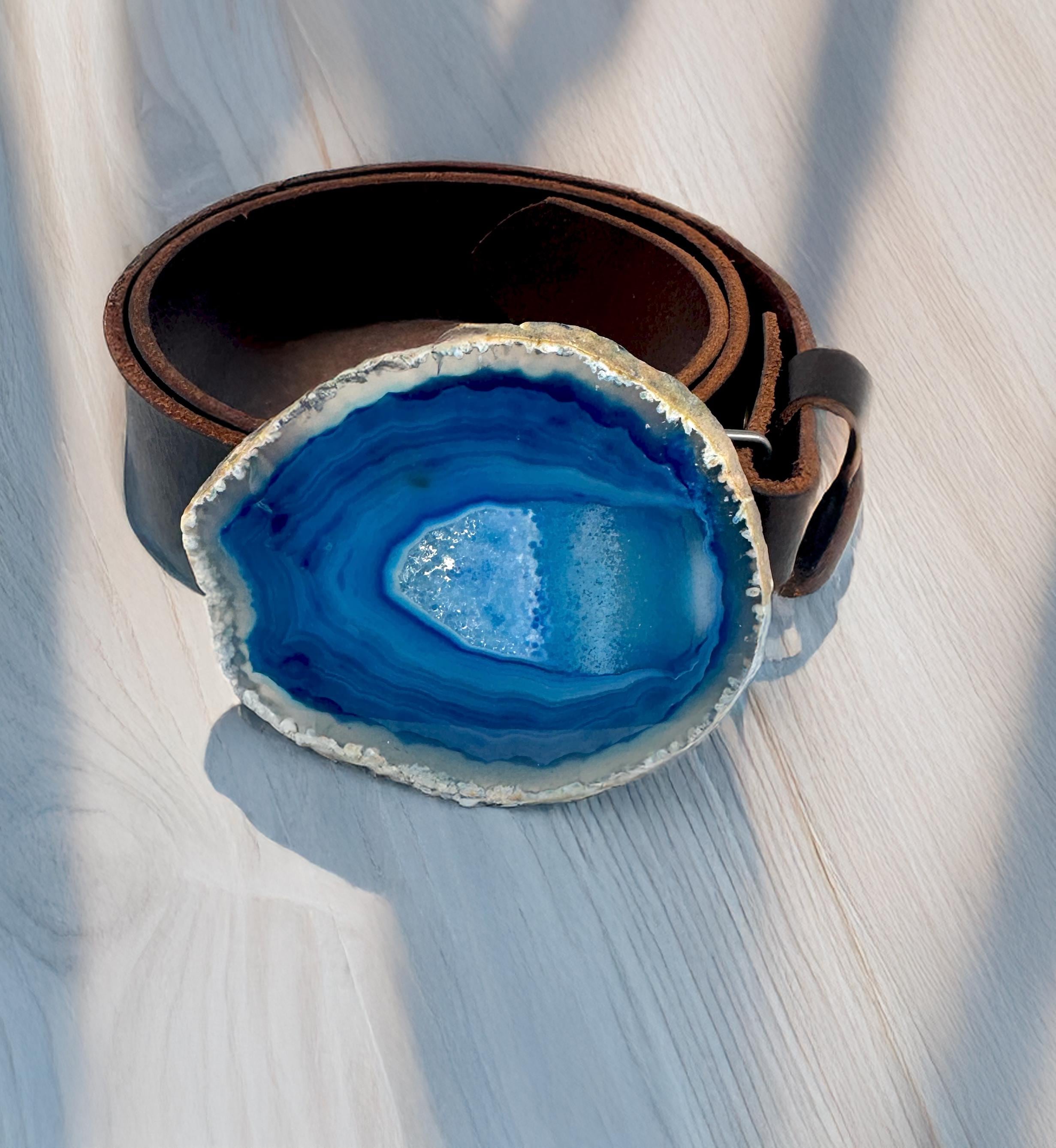 Agate Quartz & Crystal Belt Buckle Plate This charming Victorian Scottish agate panel bracelet is  main image 3