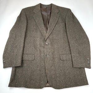 80s Herringbone Coat - Etsy