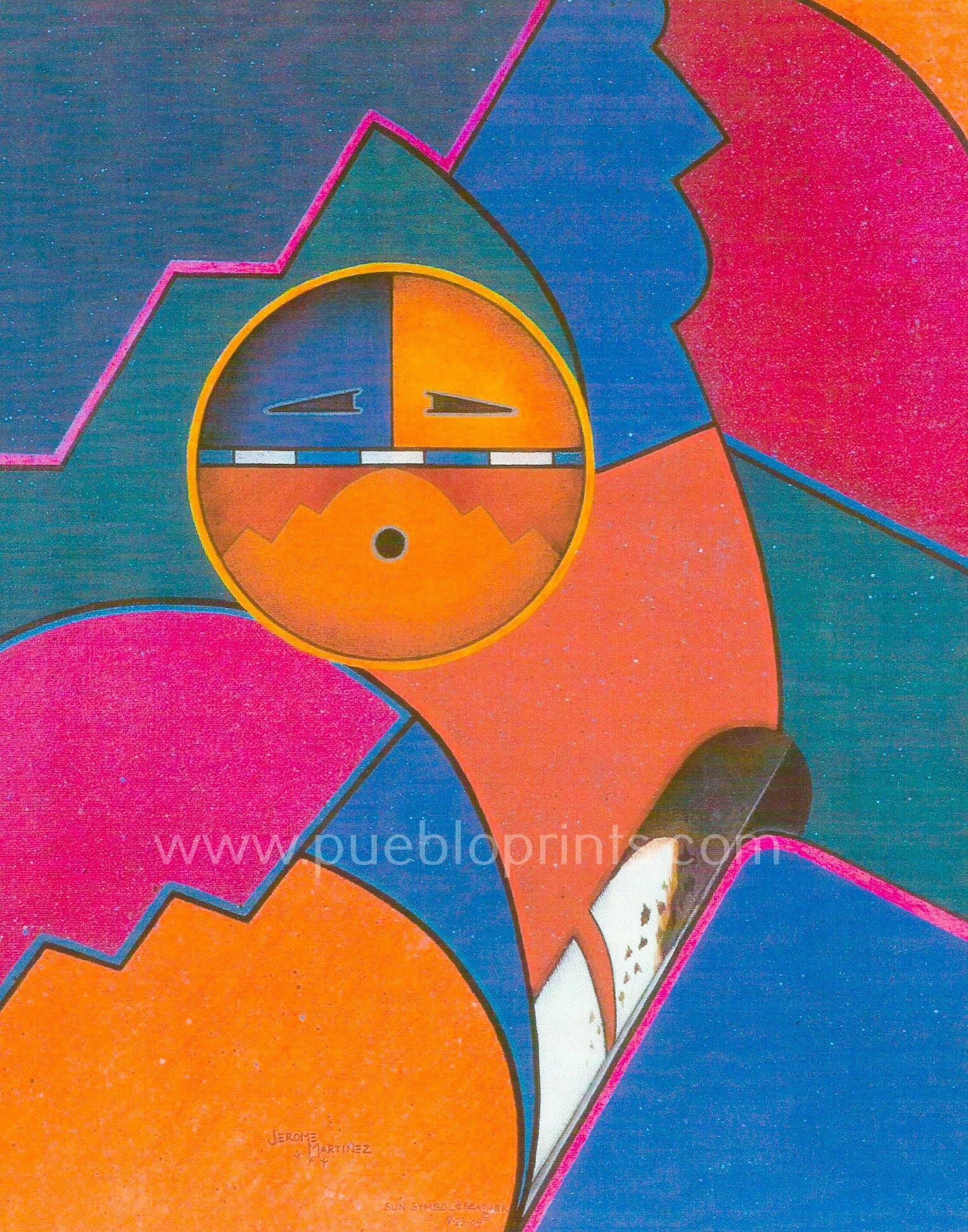 Tribal Sun Artwork