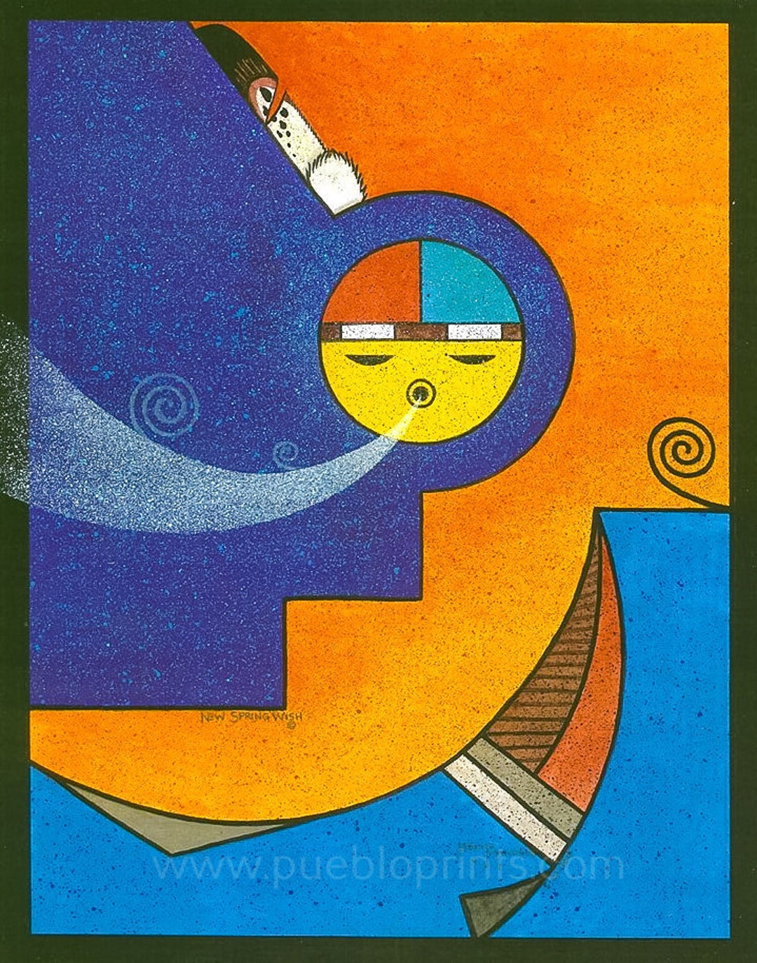 Pueblo Indian Art for Sale, New Mexico Indian Art Paintings for Sale