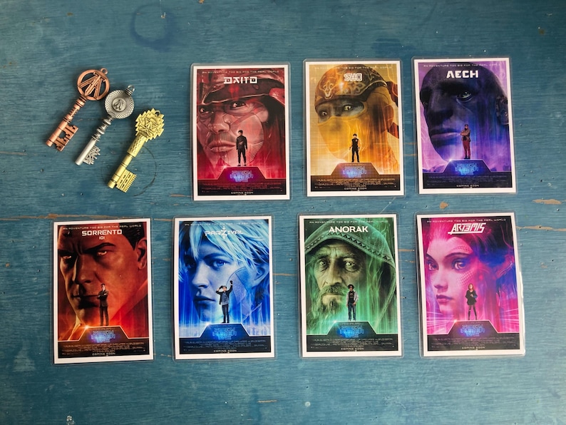 Ready Player One Inspired Keys – Copper, Jade, and Crystal Collectible ...