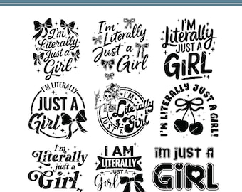 Funny Girly SVG Designs, Coquette Style (Digital Download)