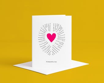 Christian Greetings Card, Healing Heart – Healing Bible Verses, Get Well Gift