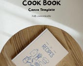Simplistic Cook Book Template Canva