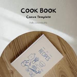 Simplistic Cook Book Template Canva