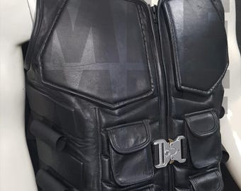 Blade Wesley Snipes Handmade Cosplay Leather Costume Vest Contest Real Leather Season