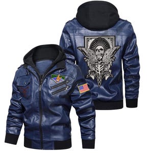 Handmade Leon Kennedy Resident Evil 4 Leather Jacket - Cosplay Halloween Costume