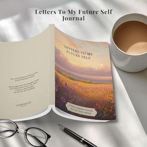 Letters To My Future Self Journal Graduation Gift for Her Teen Keepsake Book Self Reflection Writing Notebook Young Adult Gift Idea