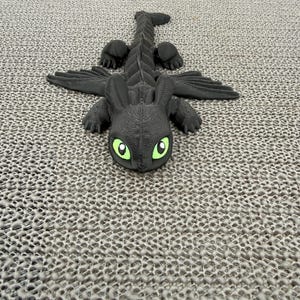 Articulated Dragon Fidget Toy, 3D Printed Desk Pet, Flexible Fantasy Figure, Sensory Gamer Gift