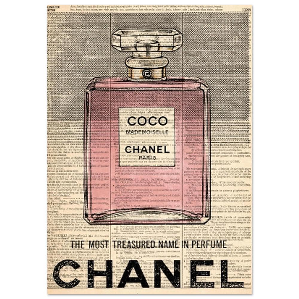 Chanel Vintage Poster - Etsy