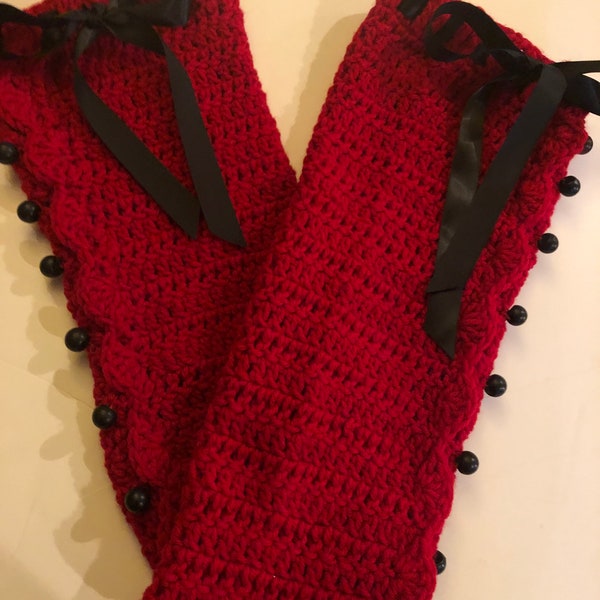 Black Leg Warmer Etsy