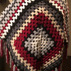 Hobo Hippie Poncho One of a Kind Ready to Ship