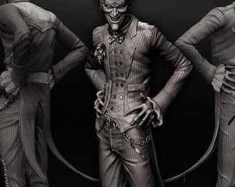 The Laughing Anarch – Clown Prince of Chaos STL Statue