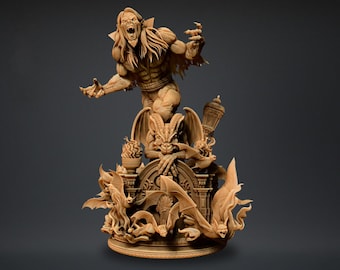 Nightblood Vampire – Living Shadow STL Statue