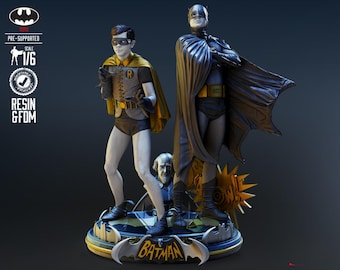 Dynamic Duo Legacy – Vigilante Duo Resin Statue