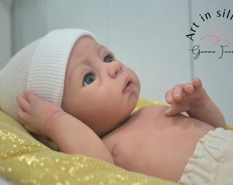 ANNE marshmallow silicone doll - Sculptor Estibaliz Alonso