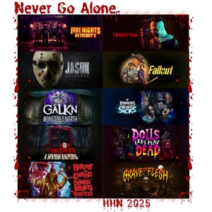 Universal Ornament - HHN 2025 Halloween Horror Nights - DIGITALE Datei - PNG-Format