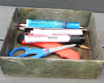 Slate open top box recycled slate # DT-88.