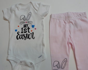 My First Easter Onesie and legging Size 0-3 months