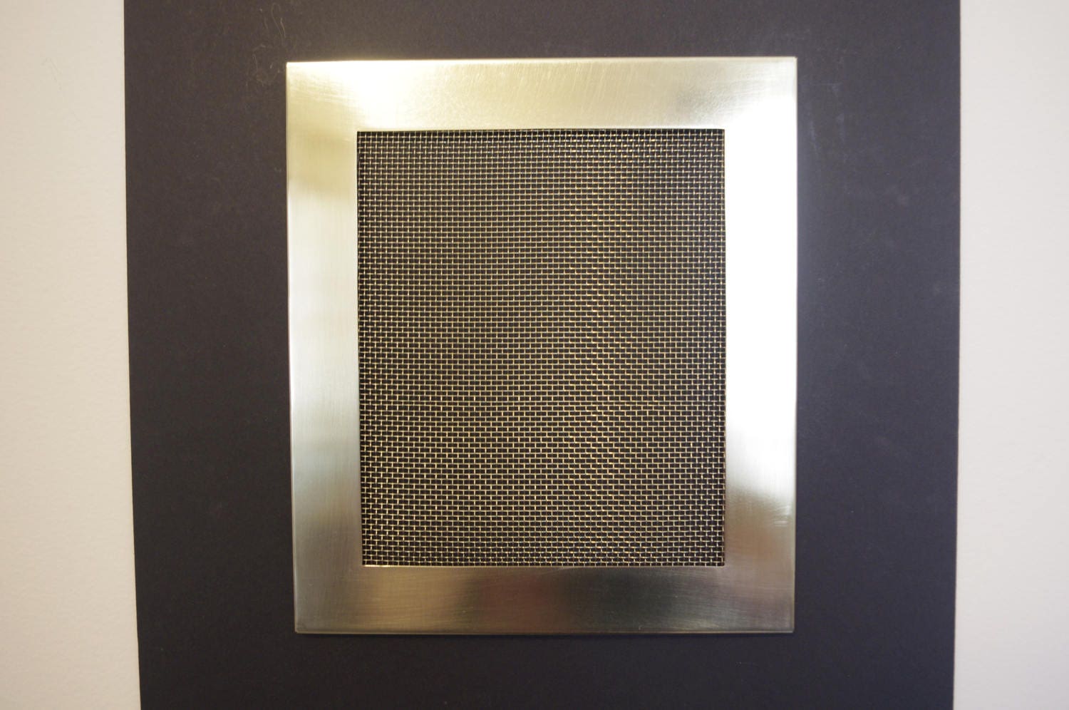 Solid brass vent cover