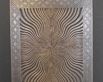 Vent cover from copper custom order