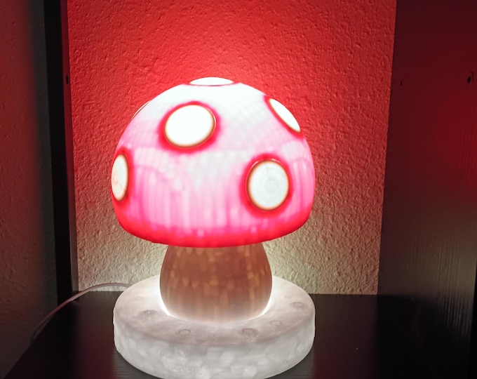 Featured listing image: Mushroom night light