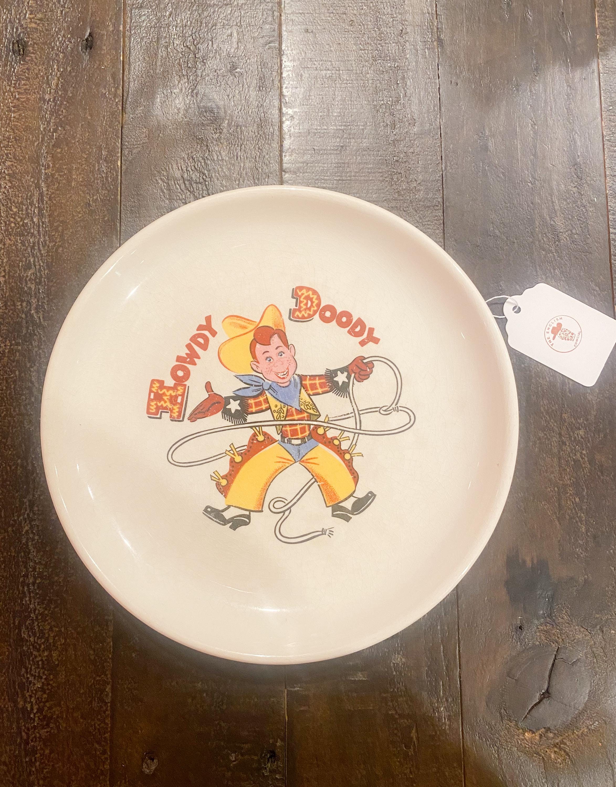 Howdy Doody Plate - Etsy