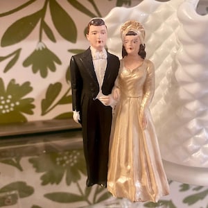 Vintage 1948 J. Levinson Wedding Cake Topper