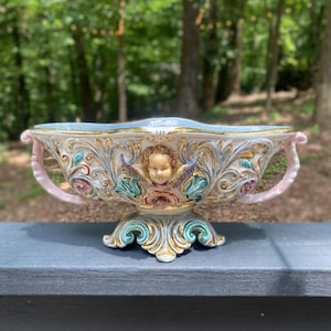Capodimonte Tafelaufsatz aus Porzellan