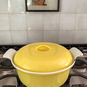 Faitout Descoware jaune