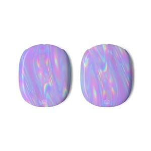 Iridescent Pastel AirPods Max Lightweight Polycarbonate Case Glossy or Matte Protective Scratch Resistant Hard Shell AirPod Max Cover image 2