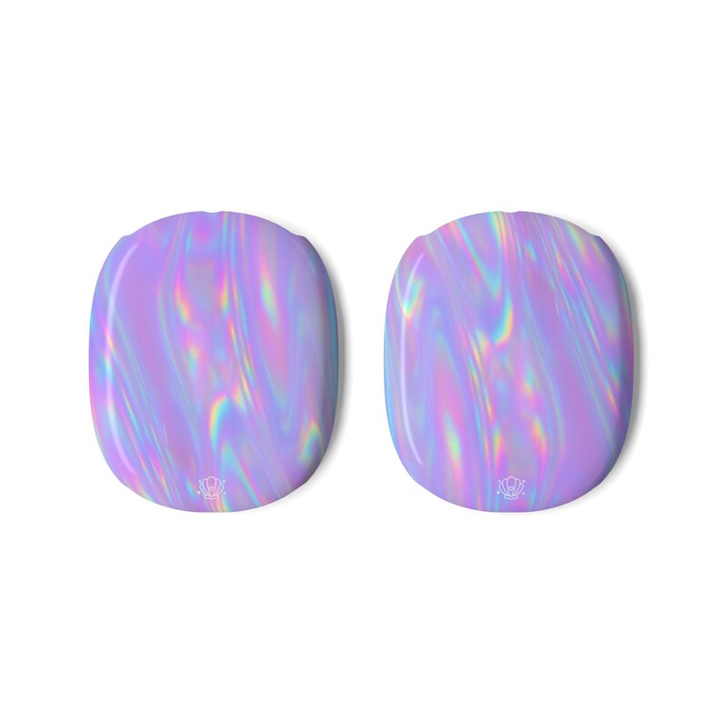 Iridescent Pastel AirPods Max Lightweight Polycarbonate Case Glossy or Matte Protective Scratch Resistant Hard Shell AirPod Max Cover image 2
