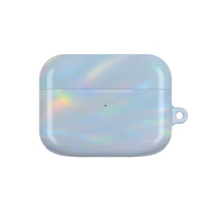 Holographic Iridescent AirPod Case for AirPods Pro 1 and 2, AirPods 3, AirPods 4 | Lightweight Polycarbonate Case with Carabiner