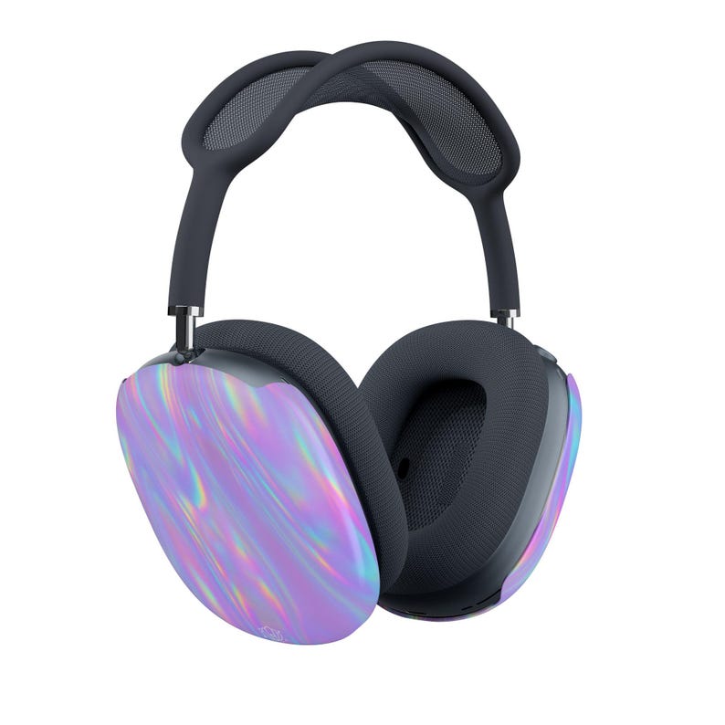 Iridescent Pastel AirPods Max Lightweight Polycarbonate Case Glossy or Matte Protective Scratch Resistant Hard Shell AirPod Max Cover image 4