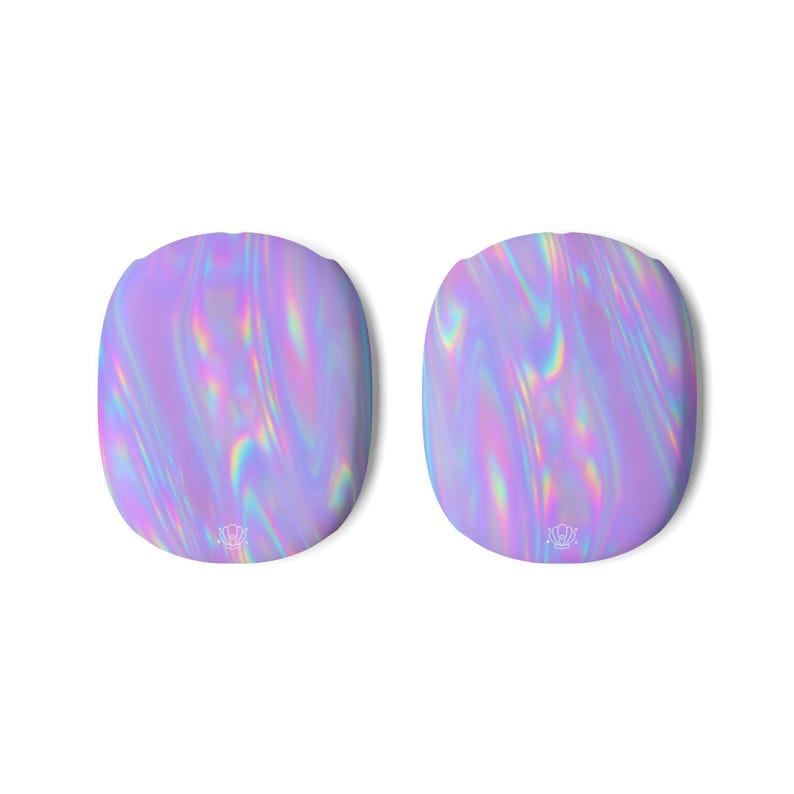 Iridescent Pastel AirPods Max Lightweight Polycarbonate Case Glossy or Matte Protective Scratch Resistant Hard Shell AirPod Max Cover image 5