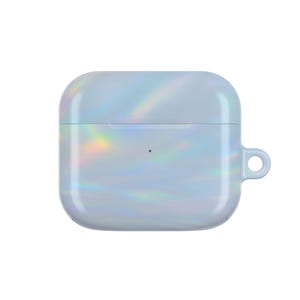 Holographic Iridescent AirPod Case for AirPods Pro 1 and 2, AirPods 3, AirPods 4 | Lightweight Polycarbonate Case with Carabiner