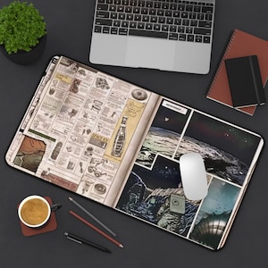 Black Ops Zombies Moon Map Loading Screen Desk Mat | Gaming Mousepad