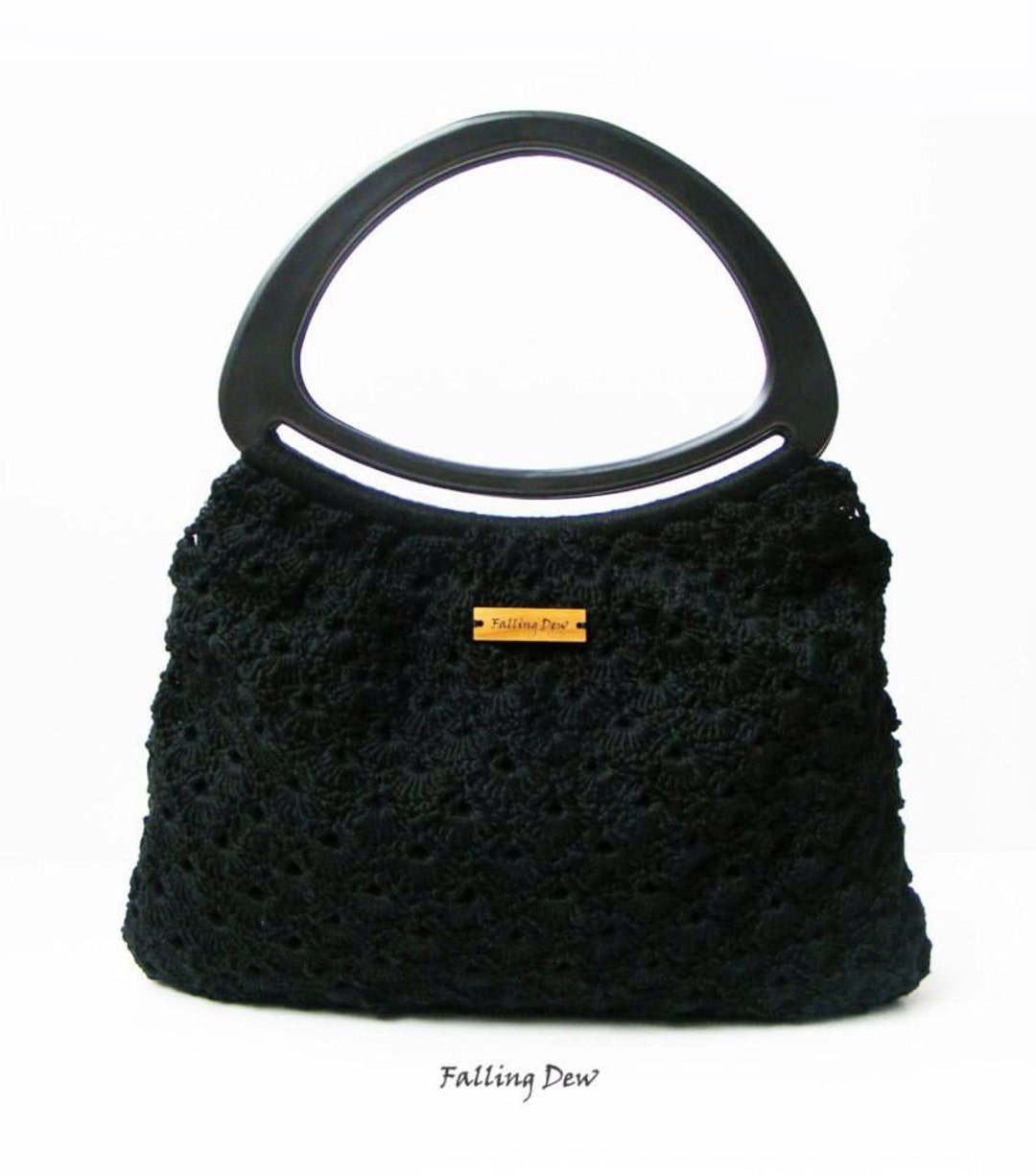 Crochet Handbag/ Crochet Purse/ Small Handbag/ Classic - Etsy