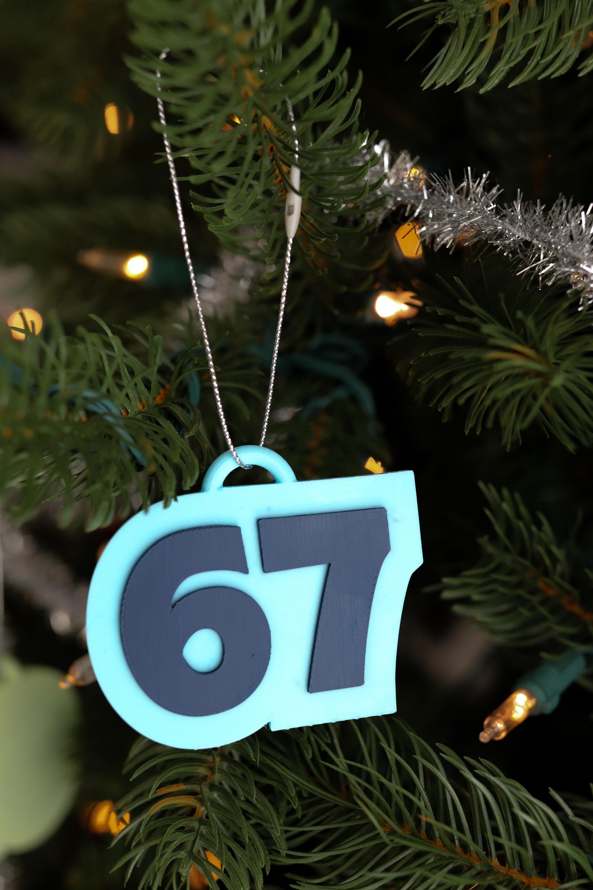 This Is My 67 Christmas Humor Six Seven Brainrot Meme TShirt