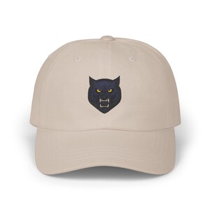 Embroidered Panther Dad Cap, Casual Cap for Men, Stylish Summer Hat, Gift for Father&#39;s Day, Trendy Outdoor Accessory