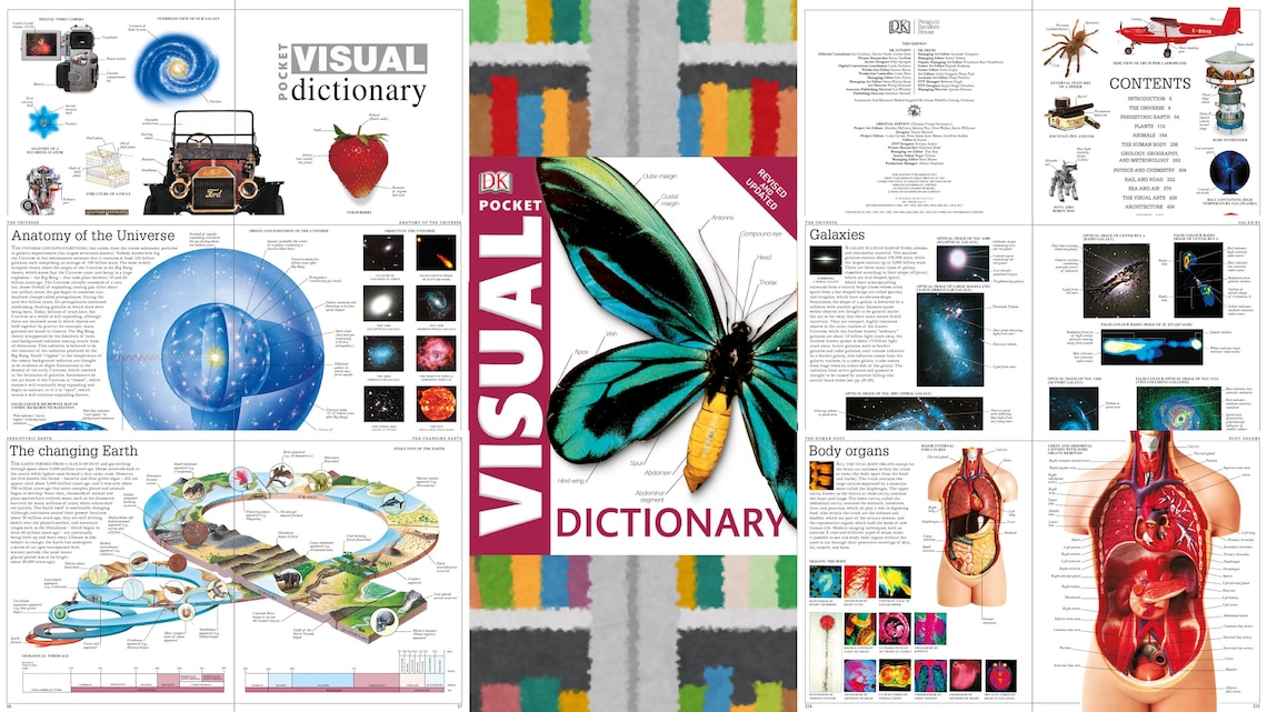 Visual Dictionary for Kids | Illustrated Learning E-books Bundle ...