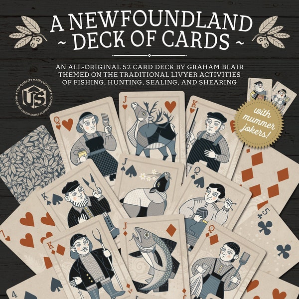 A Newfoundland Deck of Playing Cards