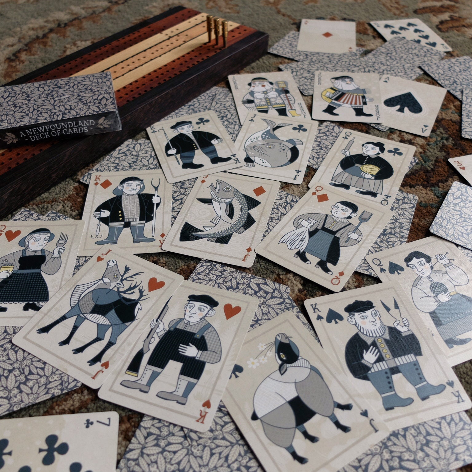 A Newfoundland Deck of Playing Cards Etsy Canada