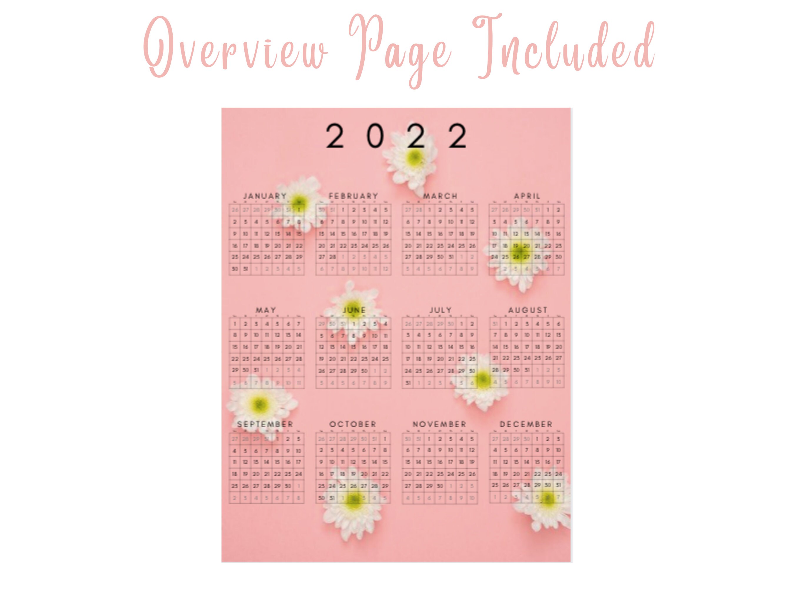 2022 Calendar Pdf Printable Free