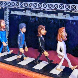 Beatles Abbey Road Figurines - Etsy