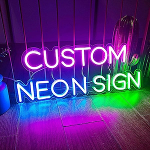 Custom neon sign , Name Neon Sign,  LED Name Signs , Customized neon sign, Neon Sign, Neon Sign Bar, Customized Neon Wall Art