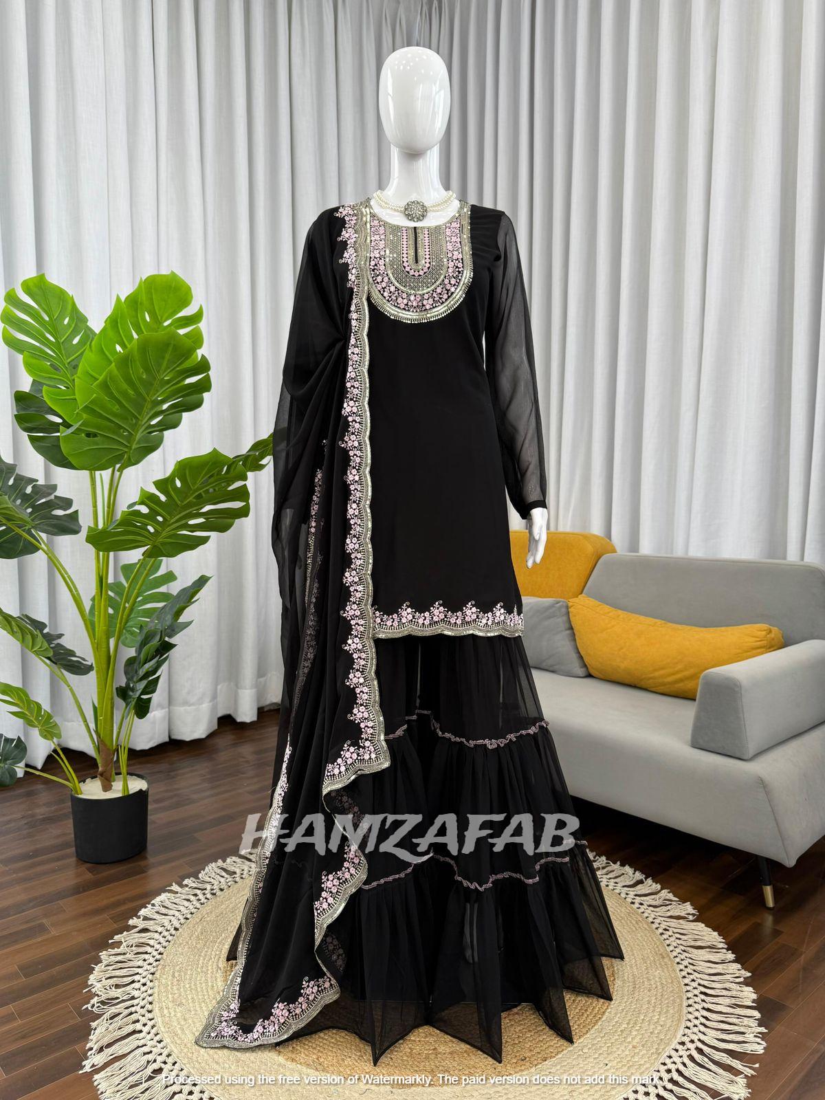 knee length dresses for ladies Premium Designer Readymade Gown Online Joshindia