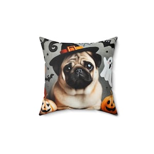 Spun Polyester Square Pillow