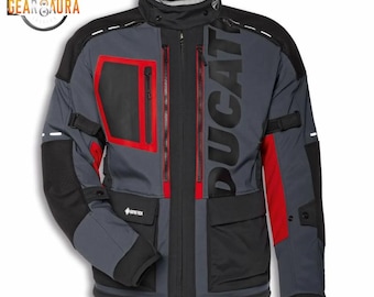 Ducati Strada C5 Textiljacke Herren | CE Armored Touring Adventure Motorradausrüstung